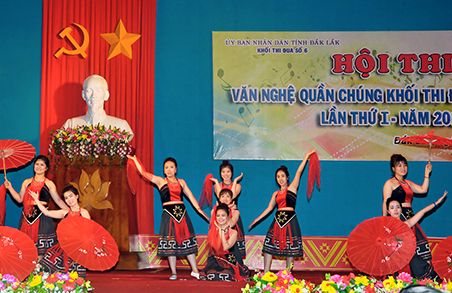 Hội thi Văn nghệ quần chúng Khối thi đua số 6 (Văn hóa -Xã hội)   lần thứ I - năm 2016